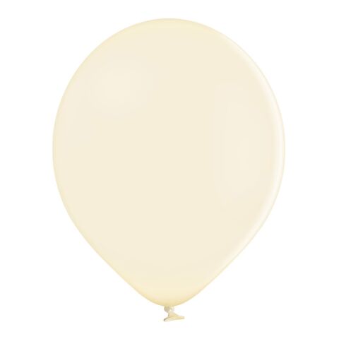 Werbeartikel Luftballon – beige – mit Logo bedruckt 80/90 cm für Messen und Events