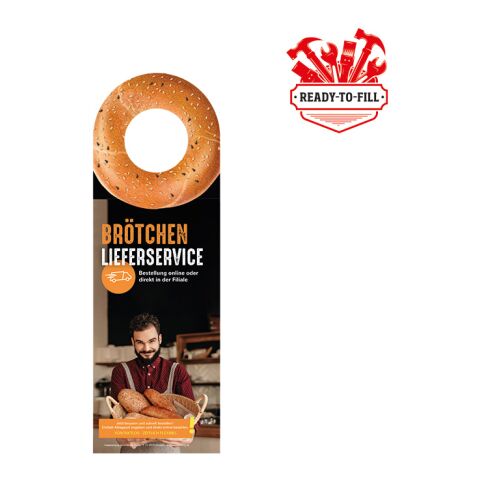 Werbeanhänger, ready to fill ohne Werbeanbringung