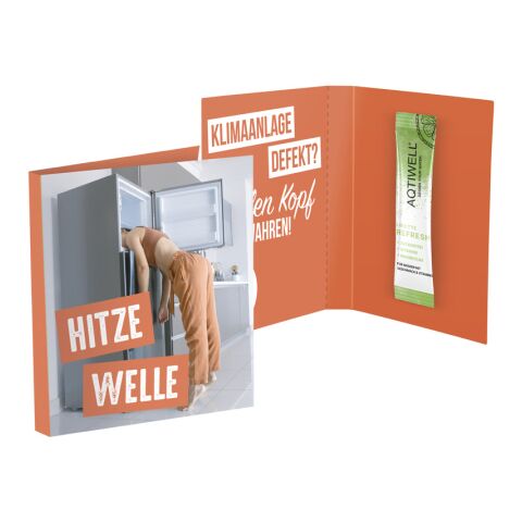 Fußball-Design Werbekarte Midi Aqtiwell® ohne Werbeanbringung | Aqtiwell® REFRESH