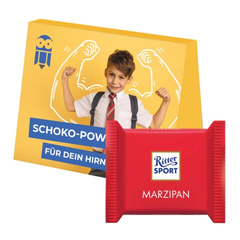 Werbekarte Midi Ritter SPORT 4c Euroskala | Marzipan