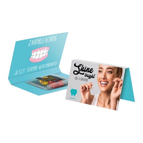 Werbekarte Visitenkartenformat Trolli Team Bärchen ohne Werbeanbringung