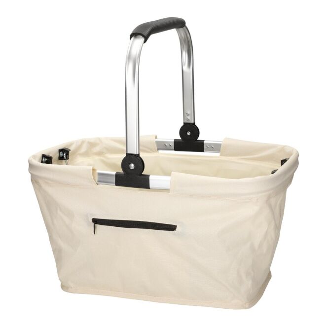 Giveaway Einkaufskorb Carry – natur – mit Logo bedruckt stabiler Carrybag für den täglichen Einkauf und Firmen-Events