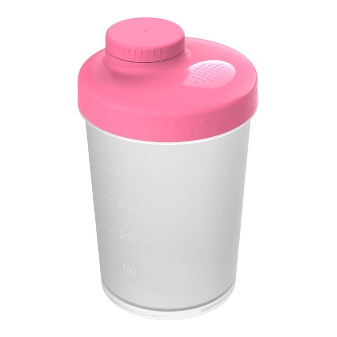 Werbeartikel Shaker Energy – weiß – mit Logo bedruckt 0,40 l Trinkbecher für Büroalltag und Sport