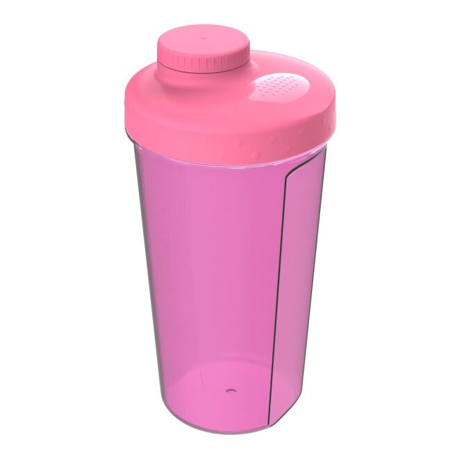 Werbeartikel Shaker Energy 600 ml mit Logodruck – Pink – Mixbecher für Fitness und Büro