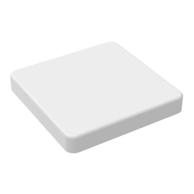 Werbeartikel Magnet Quadrat mit Logodruck – Weiß – praktischer Haftmagnet für Büro und Schreibtisch