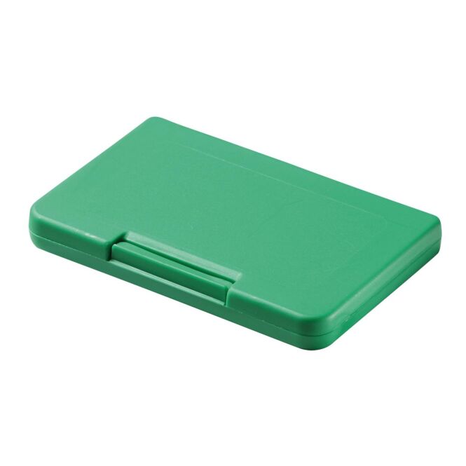 Werbeartikel Universalbox Mini mit Logodruck – Grasgrün – praktische Aufbewahrungslösung für Büro und Messen