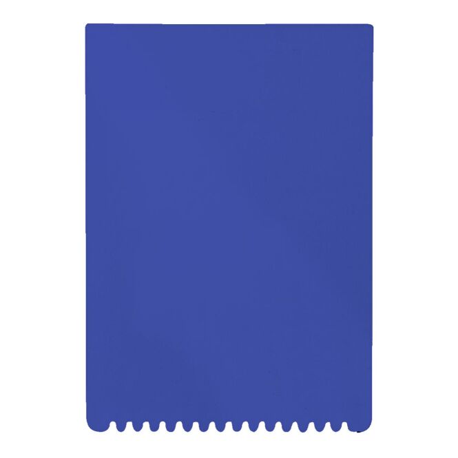 Werbeartikel Eiskratzer Rechteck mit Logodruck – Trend-blau – nützlicher Helfer für KFZ-Flotten und Winter-Marketing