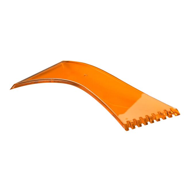 Werbeartikel Eiskratzer Ergonomic mit Logodruck – Orange – stabiler Eiskratzer für Fuhrpark und Wintereinsatz