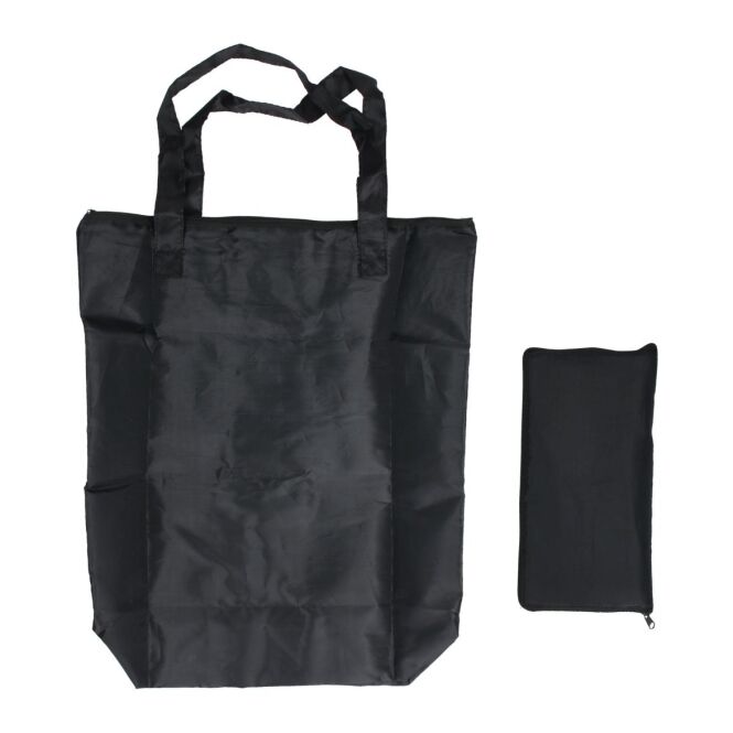 Werbeartikel Kühltasche Diamond mit Logodruck – Schwarz – isolierende Tasche für Events und Firmen