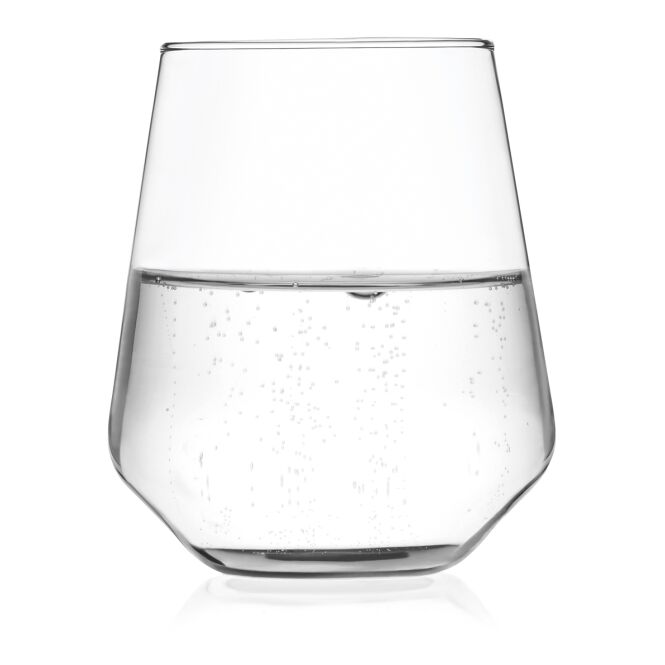 Kundengeschenk Rastal Harmony Glas mit Logodruck – Gastro-Qualität 41,5 cl – hochwertiges Trinkglas für Business und Büro