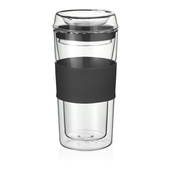 Werbeartikel Rastal Jakarta Tasse mit Logodruck – Glas – hochwertige Trinkgefäße für Büro und Gastronomie