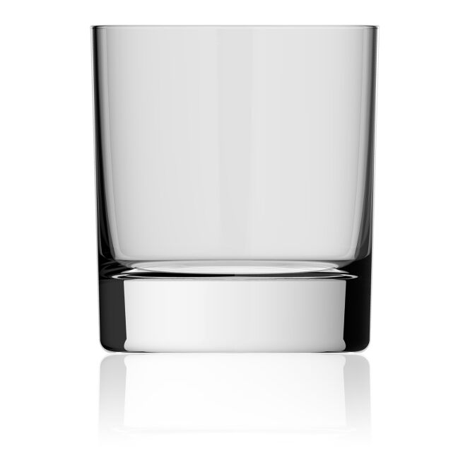 Werbeartikel Side Becher aus Glas mit Logodruck – elegantes Trinkglas für Gastronomie und Büro