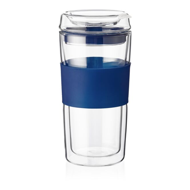Werbeartikel Rastal Jasper Tasse mit Logodruck – hochwertige Promotiontasse aus Glas für Firmen & Büro