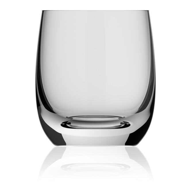 Kundengeschenk Rastal Orlando Glas – transparent – mit Logodruck 350 ml ideal für die Büroküche und Gastronomie