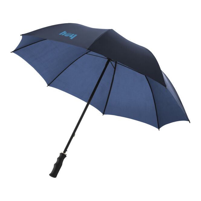 Werbeartikel 30 Zoll Zeke Golfschirm mit Express-Druck – Navy – großer Stockschirm für Firmen und Messen