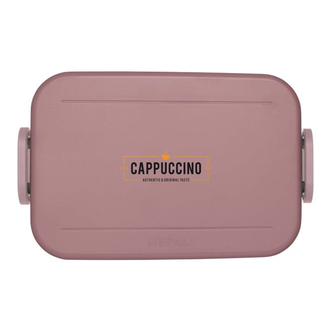 Mitarbeitergeschenk Lunchbox Mepal Take a Break Midi – rosa – mit 48h Express-Logodruck 900 ml Brotdose für den Firmenalltag