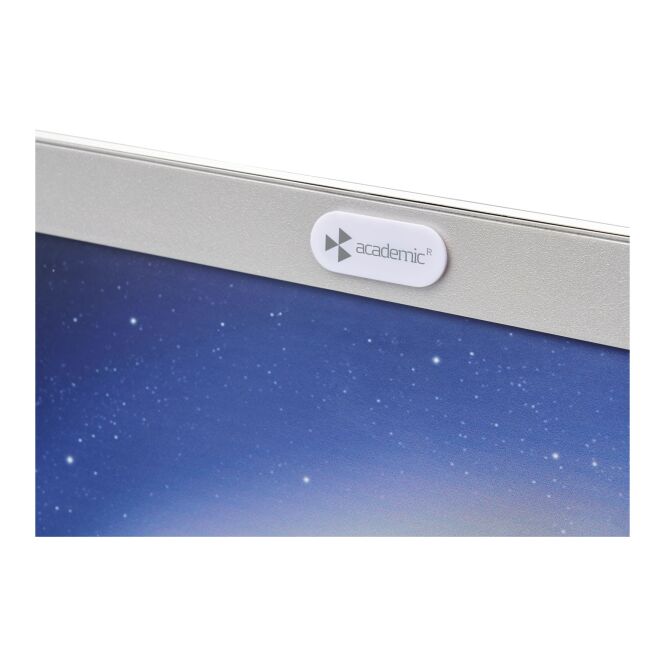 Streuartikel Webcam Cover Hide – weiss – mit Logo bedruckt 48h Express-Druck für Datenschutz-Kampagnen aus ABS-Kunststoff