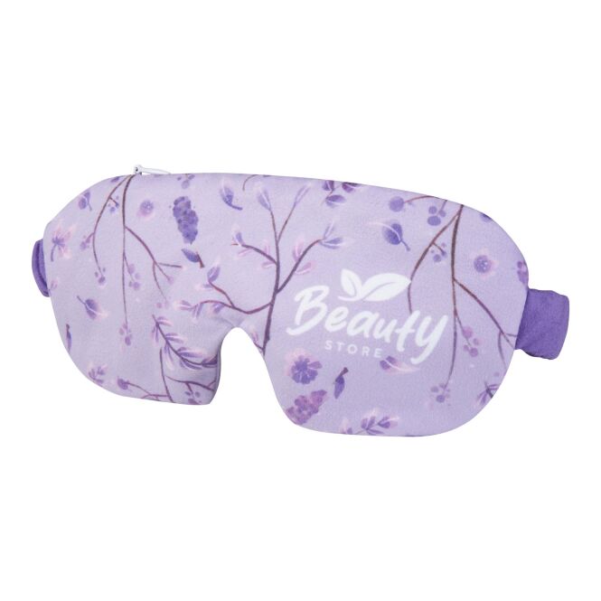 Firmengeschenk Luna Augenmaske mit Express-Sublimationsdruck – Weiss – entspannendes Wellness-Accessoire für Mitarbeiter
