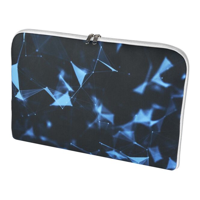 Werbeartikel Mila 17 Zoll Laptophülle mit Express-Sublimation – Weiß-weiß – Schutzhülle für Business-Equipment