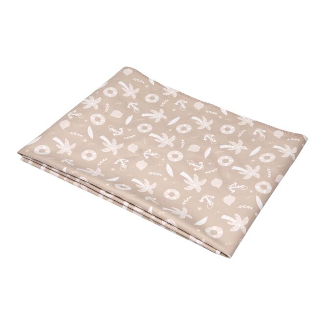 Werbeartikel Floret Mikrofaser-Handtuch 50x100 cm mit Express-Sublimationsdruck – Weiß – schnell trocknendes Textil für Firmenevents