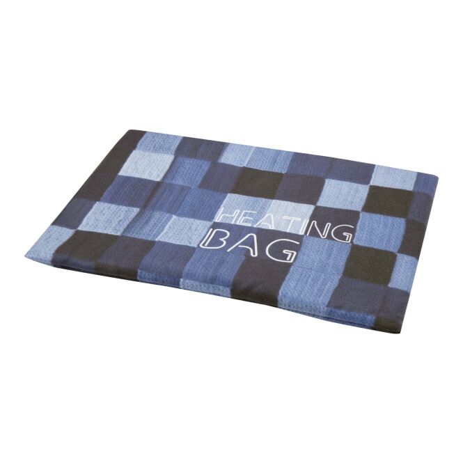 Mitarbeitergeschenk Senfkörnerkissen M 20x12cm mit Express-Sublimationsdruck – Weiss – innovatives Kissen für Entspannung und Gesundheit