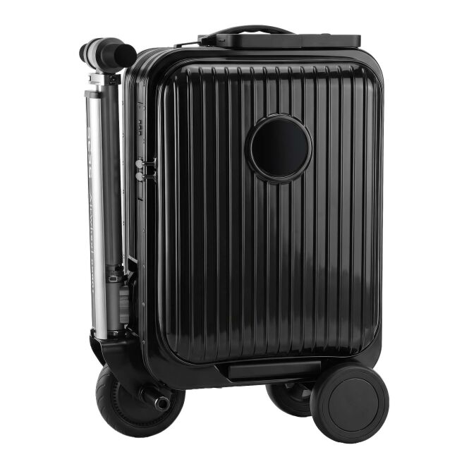 Premium-Werbeartikel Reisegepäck SCX.design L30 RideCase – schwarz – mit 48h Express-Druck mit TSA-Schloss für Geschäftsreisen