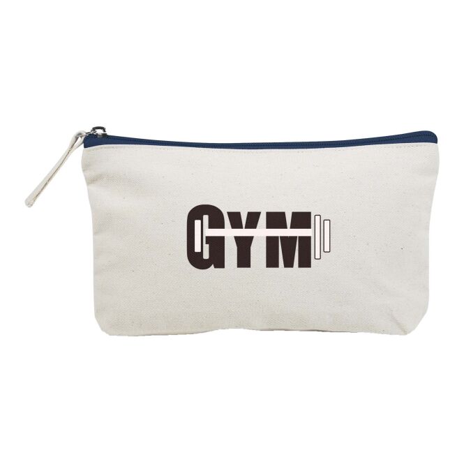 Mitarbeitergeschenk Reisetasche Citizen Green Biutifulday – tiefes blau – mit 48h Express-Logodruck 22,5x13x3,5cm aus Bio-Baumwolle