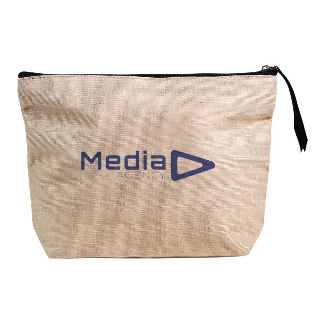Mitarbeitergeschenk Zubehörtasche Citizen Green Maxiday – natur – mit 48h Express-Logodruck 28x20x7cm Organizer für Messen