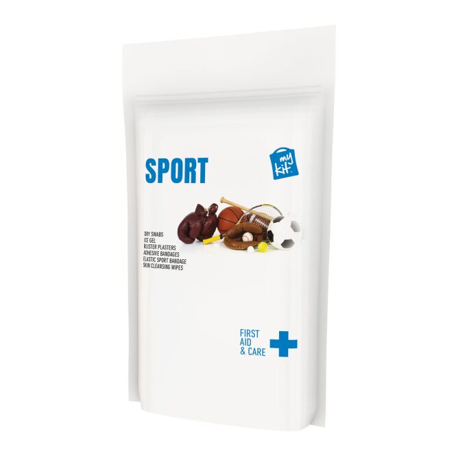 Werbeartikel MyKit Sport mit Express-Digitaldruck – Weiss – Erste-Hilfe-Set für Gesundheit am Arbeitsplatz