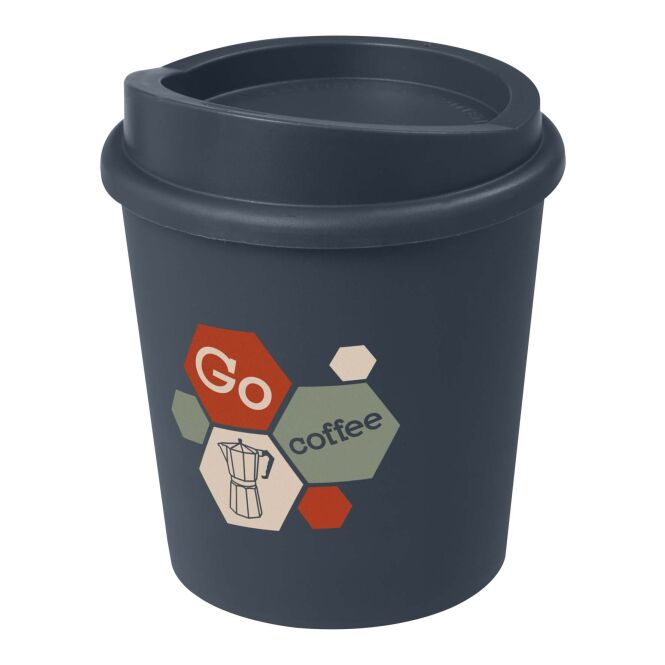 Werbeartikel Americano Switch 200 ml mit Logodruck – Eisblau – nachhaltiger Mehrwegbecher für Büro und Messen