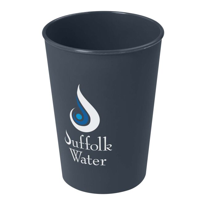 Firmengeschenk Trinkbecher Americano Switch – eisblau – mit Werbedruck 300ml BPA-frei Made in UK nachhaltige Mehrwegflasche CSR