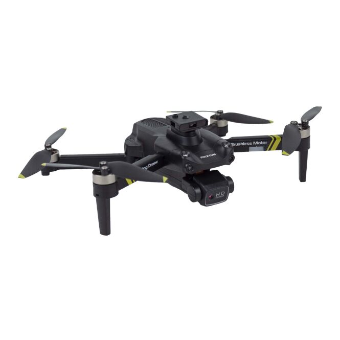 Premium-Werbegeschenk Prixton Alpha Pro Drohne mit Express-Druck – Schwarz – technisches High-End Gadget für Kunden und Mitarbeiter