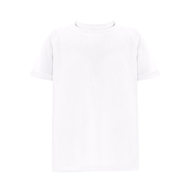 Werbeartikel Funktions-T-Shirt THC MOVE KIDS – weiß – mit Logo bedruckt Gr. 4, 6, 8, 10, 12
