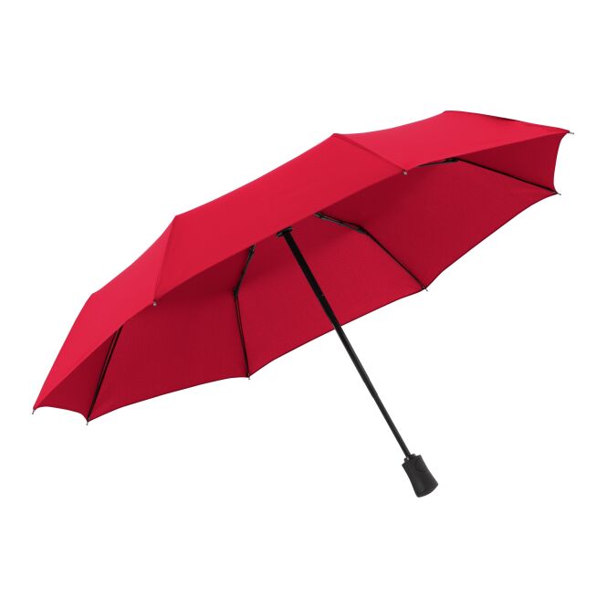Werbeartikel Golfschirm doppler MiA Salzburg Magic AOC – rot – mit individuellem Logodruck sturmfest mit Windproof-System für Golf-Events