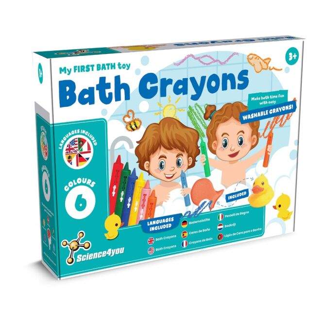 Werbeartikel Bath Crayons mit Logodruck – Gemischt – Kreatives Set für Events und Firmenaktionen