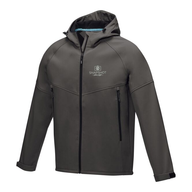 Corporate Fashion Softshelljacke Coltan – storm grey – nachhaltig mit hochwertigem Stick 48h Express-Druck Gr. XXL