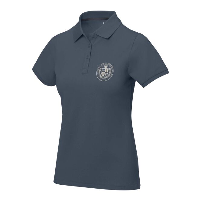 Teamkleidung Poloshirt Calgary Damen – hale blue – mit hochwertigem Stick 48h Express-Druck Gr. XL