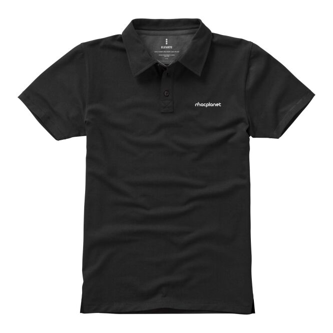 Corporate Fashion Poloshirt Markham – schwarz – mit hochwertigem Stick 48h Express-Druck Gr. XL