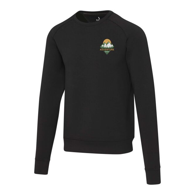 Corporate Fashion Yukon Sweatshirt – schwarz – mit hochwertigem Stick 48h Express-Druck Gr. XL
