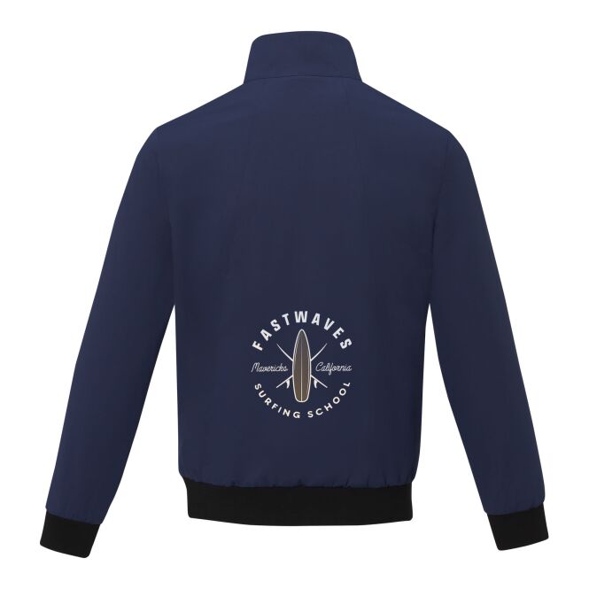 Corporate Fashion Keefe Bomberjacke – navy – mit hochwertigem Stick 48h Express-Druck Gr. XXL