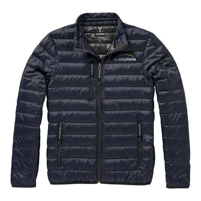 Corporate Fashion Scotia leichte Daunenjacke – navy – mit hochwertigem Stick 48h Express-Druck nachhaltig Gr. XL