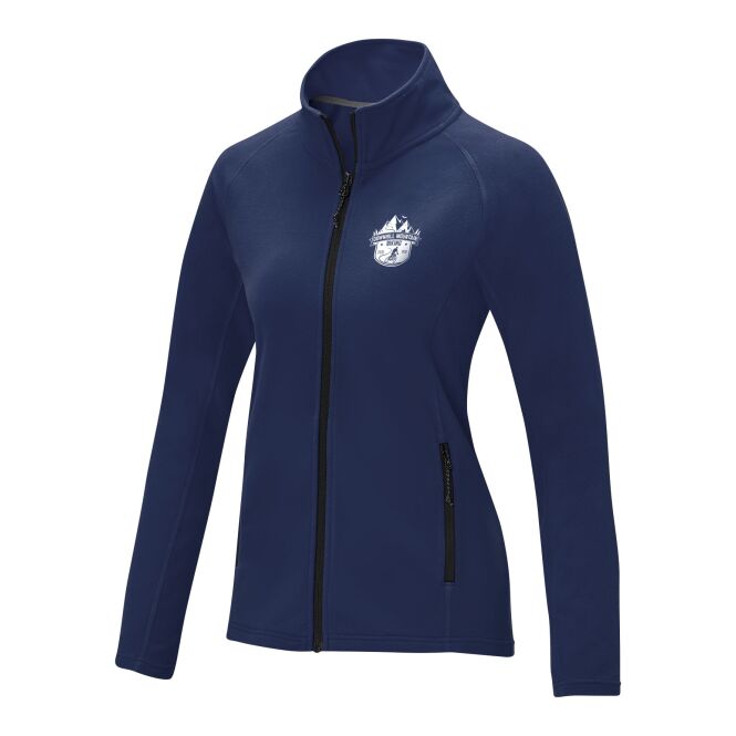 Corporate Fashion Zelus Fleecejacke Damen – tiefes blau – bestickt 48h Express-Druck Gr. XXL