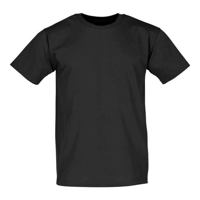 Mitarbeitergeschenk T-Shirt Valueweight – schwarz – S – mit Logodruck hochwertige Baumwollbekleidung für Firmenauftritt