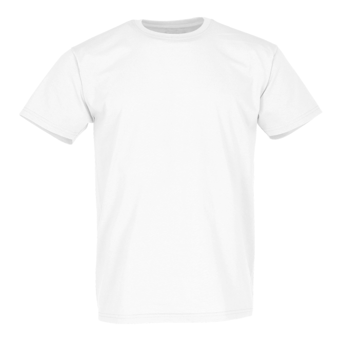 Mitarbeitergeschenk T-Shirt Super Premium – weiß – mit Logodruck Baumwolle in Größe S perfekt für den einheitlichen Firmenauftritt