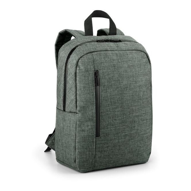Mitarbeitergeschenk SHADES BPACK Laptop-Rucksack 14 Zoll mit Logodruck – Grau – 310x400x110 mm robuster Computerrucksack für Business