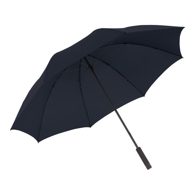 Firmengeschenk Taschenschirm Knirps U.900 – marineblau – mit Logodruck 130cm Durchmesser & 255g leicht, robuster Windschirm
