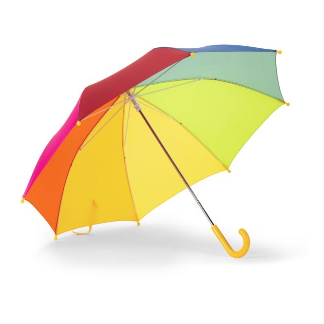 Werbeartikel Regenschirm Olivia 19 Zoll mit Logodruck – Gemischt – robuster Windschutz für Mitarbeiter und Firmen