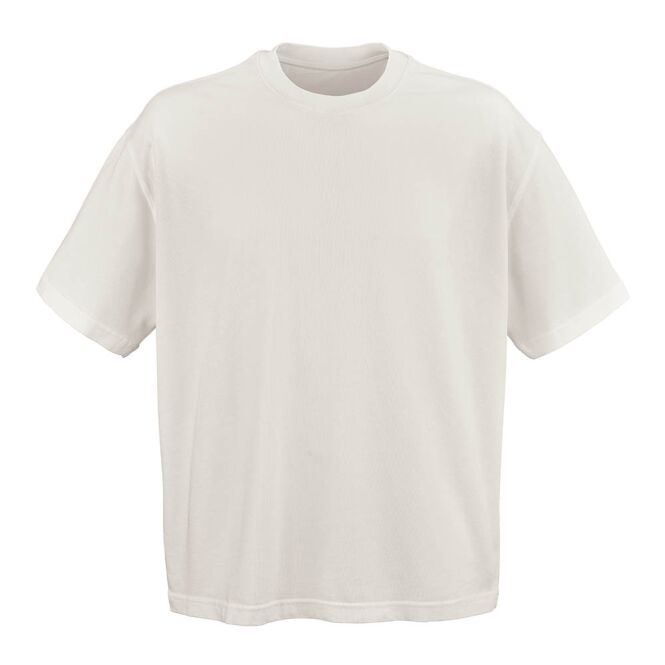 Werbeartikel Paloma Oversized T-Shirt – pastel weiß – mit Logo bedruckbar nachhaltig Gr. XS-XXL