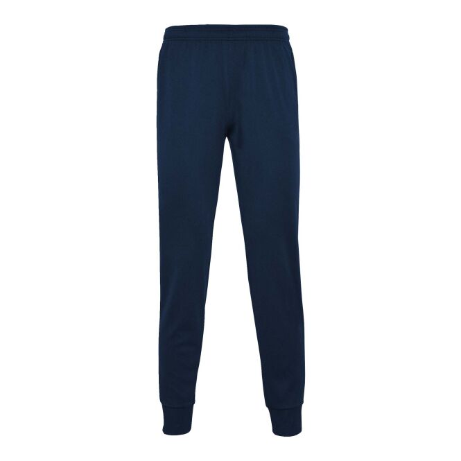 Werbeartikel Argos Hose – navy blue – mit Logo bedruckt 48h Express-Druck verstellbarer Elastikbund Gr. 4