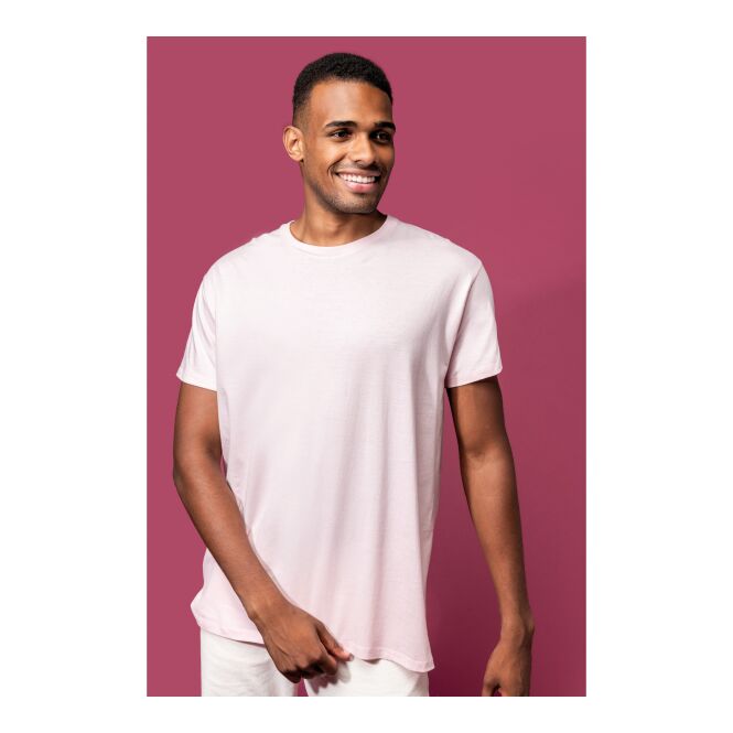 Werbegeschenk Bio-T-Shirt nachhaltig – weiß – mit Logo bedruckt Gr. S